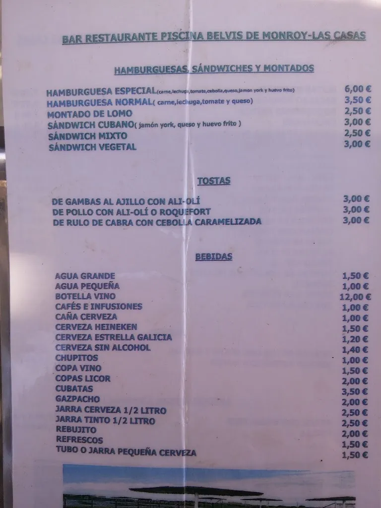 Menu_Bar Restaurante Piscina Belvis de Monroy-Las casas_Belvís de Monroy_image_1