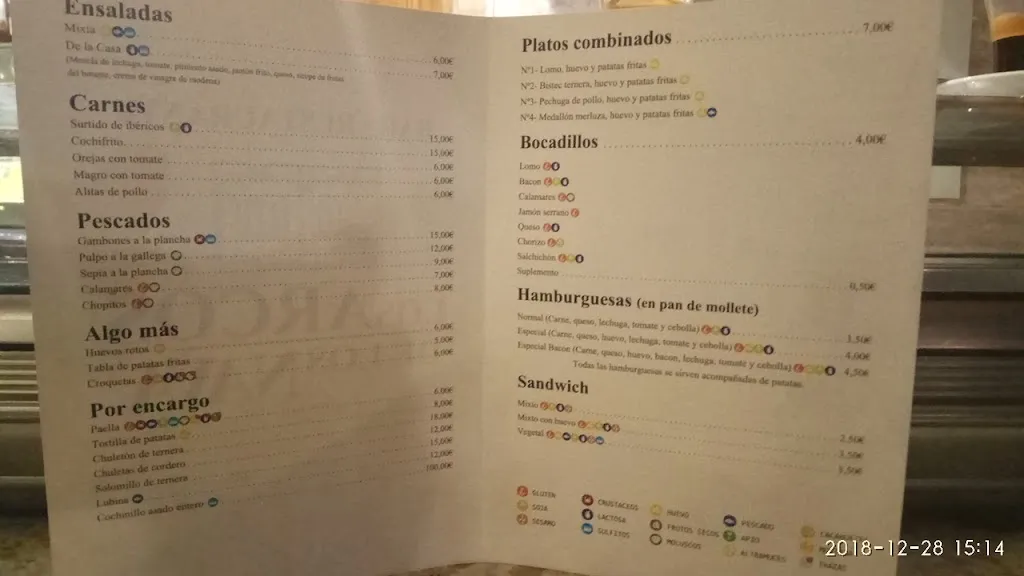 Menu_Restaurante LOS ARCOS DE LOS NAVA C.B._Bohonal de Ibor_image_4