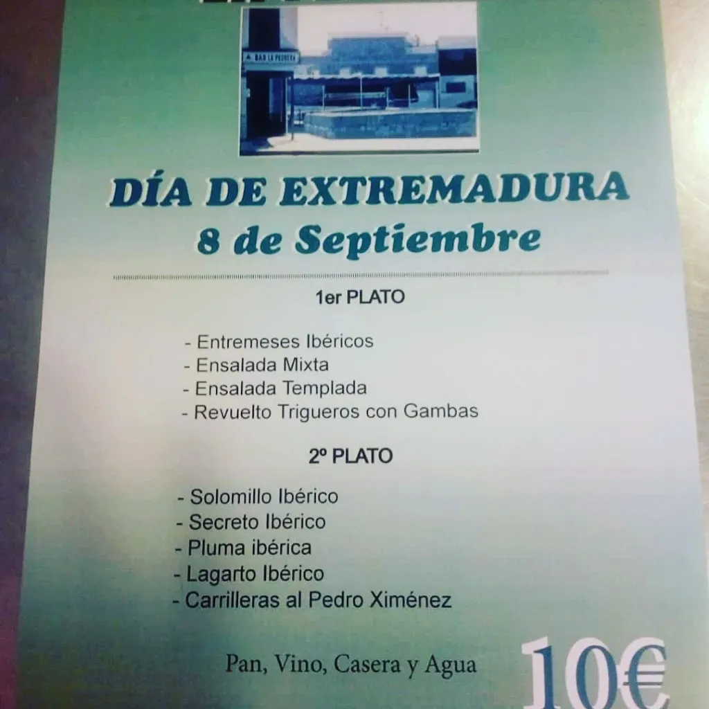 Menu_Restaurante La Pedrera_Arroyo de la Luz_image_1