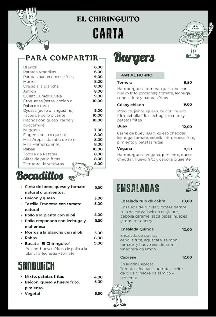 Menu_El Chiringuito Chill Out_Cabezabellosa_image_1