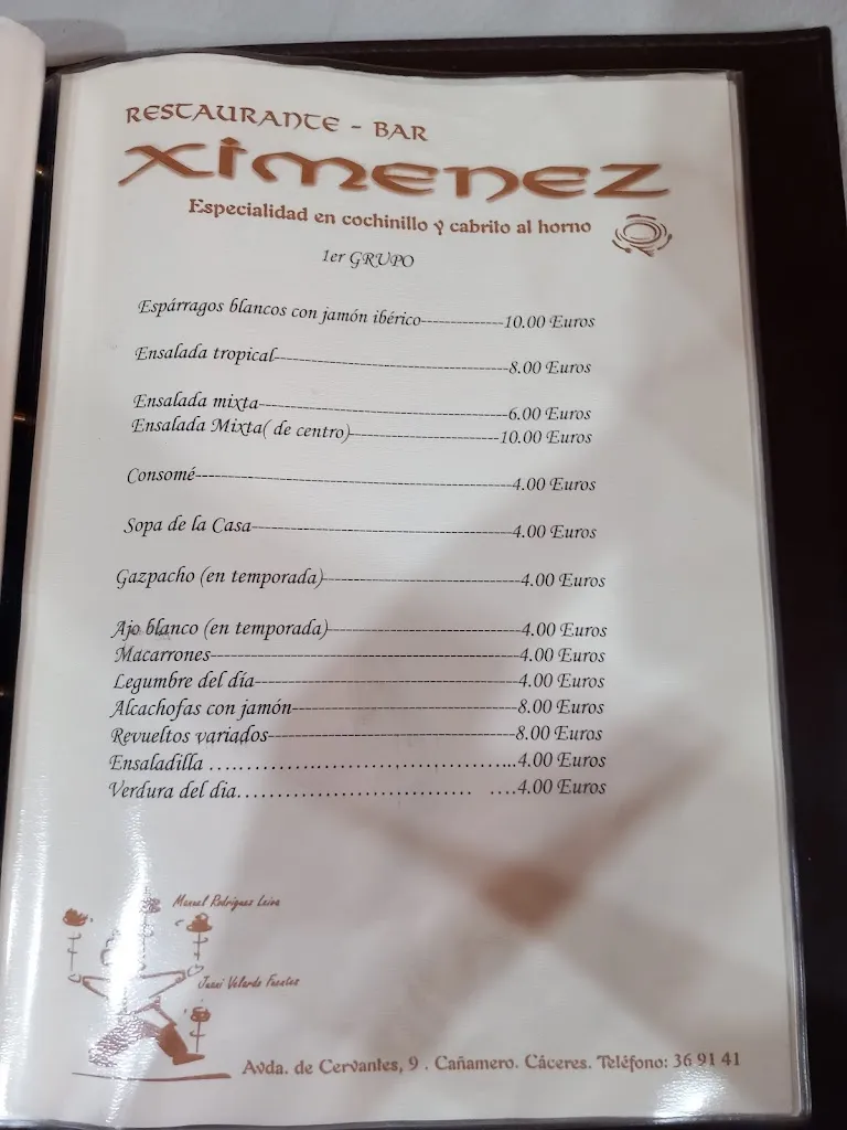 Menu_Ximénez Restaurante_Cañamero_image_4