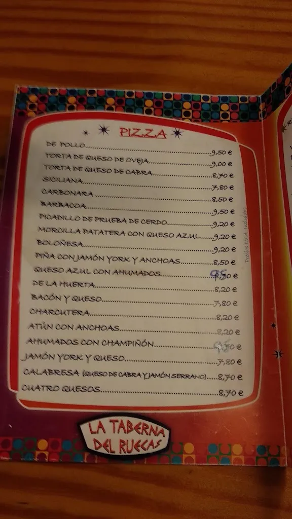 Menu_La Taberna del Ruecas_Cañamero_image_1