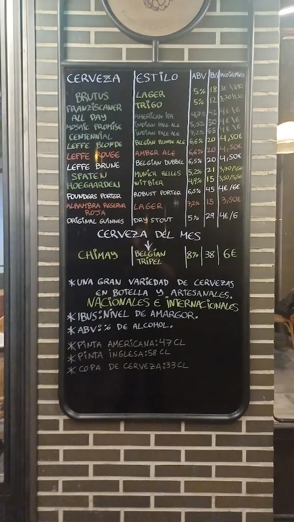 Menu_MacLaren's Irish & Sport Bar - Cañaveral_Cañaveral_image_4