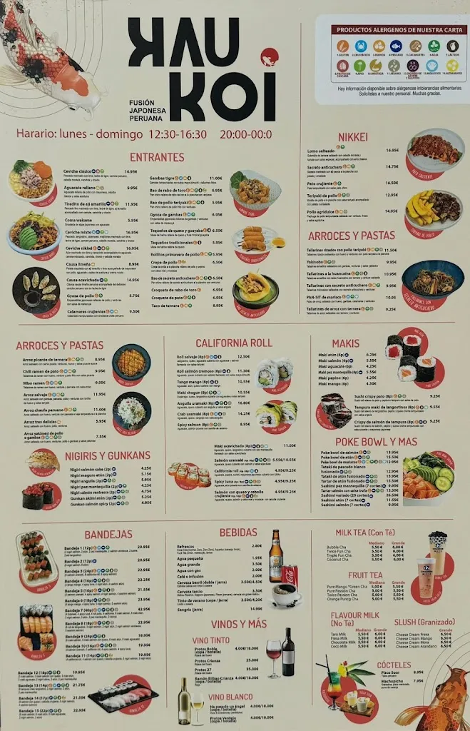 Menu_Kau Koi - Restaurante Fusión Cañaveral_Cañaveral_image_1