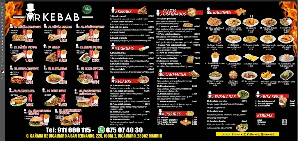 Menu_MR KEBAB _Cañaveral_image_1