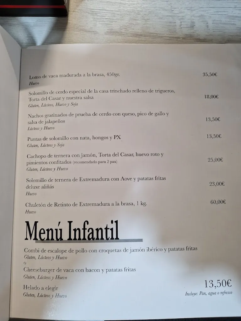 Menu_Restaurante Casa Claudio_Casar de Cáceres_image_3