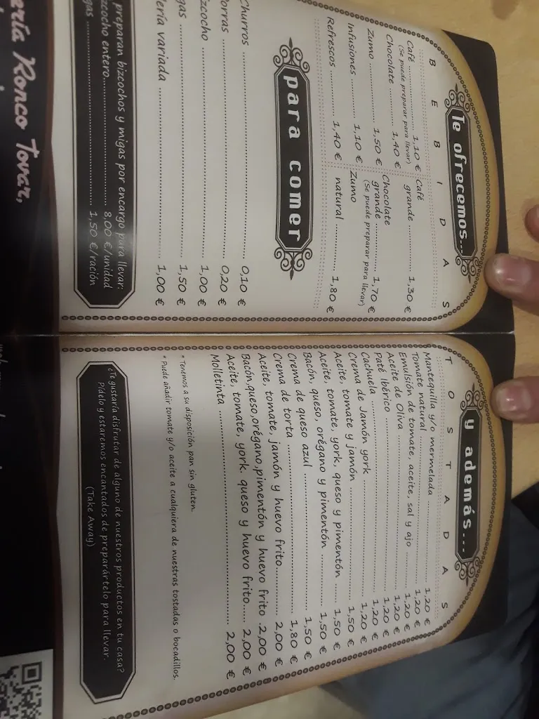 Menu_Churrería Ronco Tovar_Casar de Cáceres_image_4