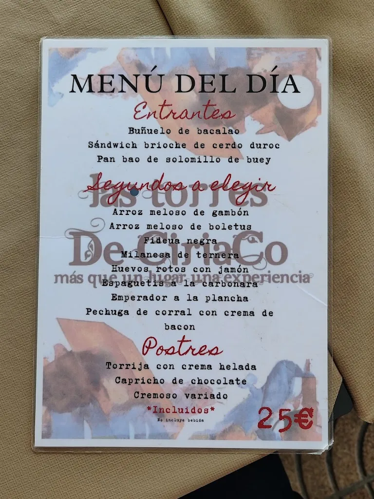 Menu_Las torres de Ciriaco_Alborea_image_1