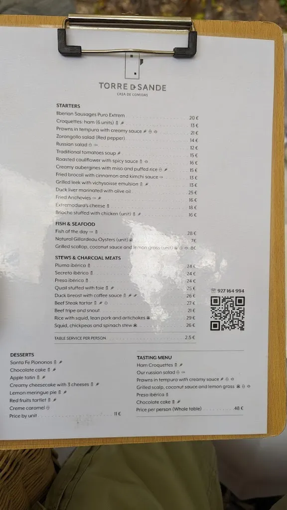 Menu_Atrio Cáceres_Cáceres_image_4