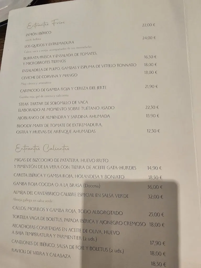 Menu_Restaurante La Fabiola_Cáceres_image_1