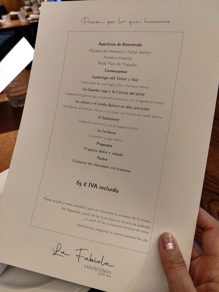 Menu_Restaurante La Fabiola_Cáceres_image_3