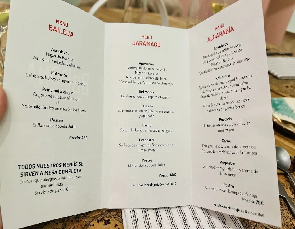 Menu_Borona Bistró_Cáceres_image_1