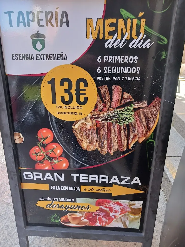 Menu_La Esencia Extremeña_Cáceres_immagine_1