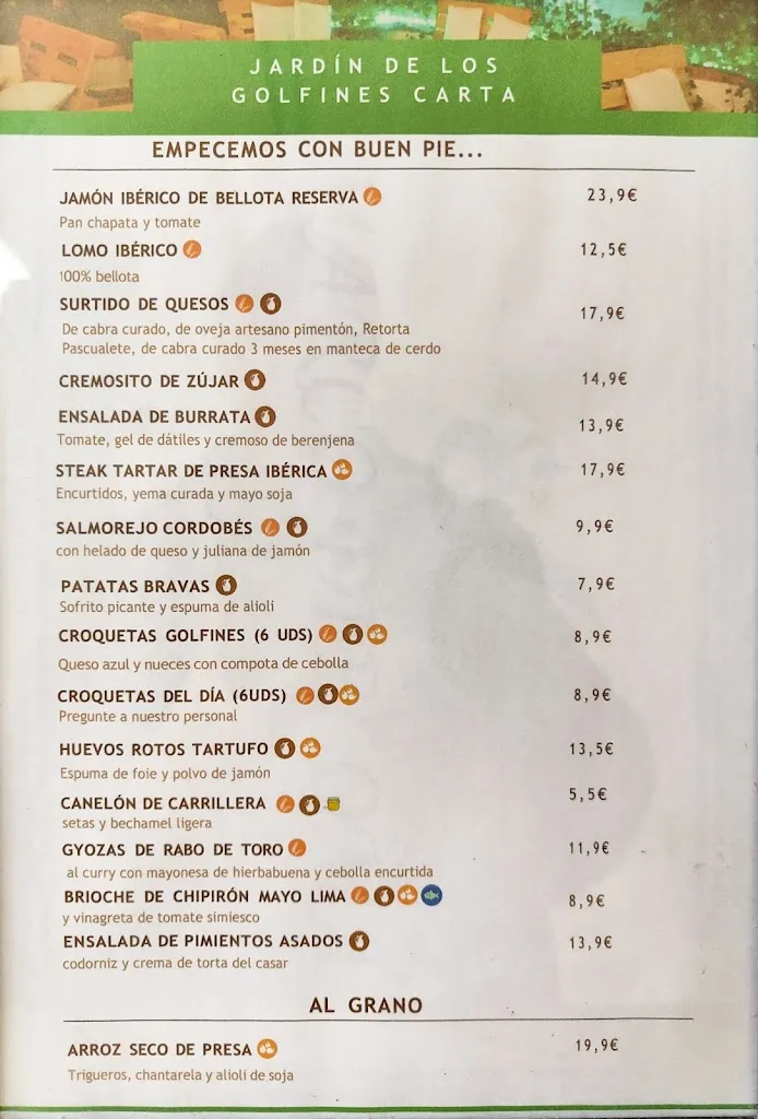 Menu_Jardín de los Golfines SlowBar_Cáceres_image_1