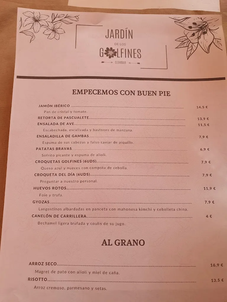 Menu_Jardín de los Golfines SlowBar_Cáceres_image_4