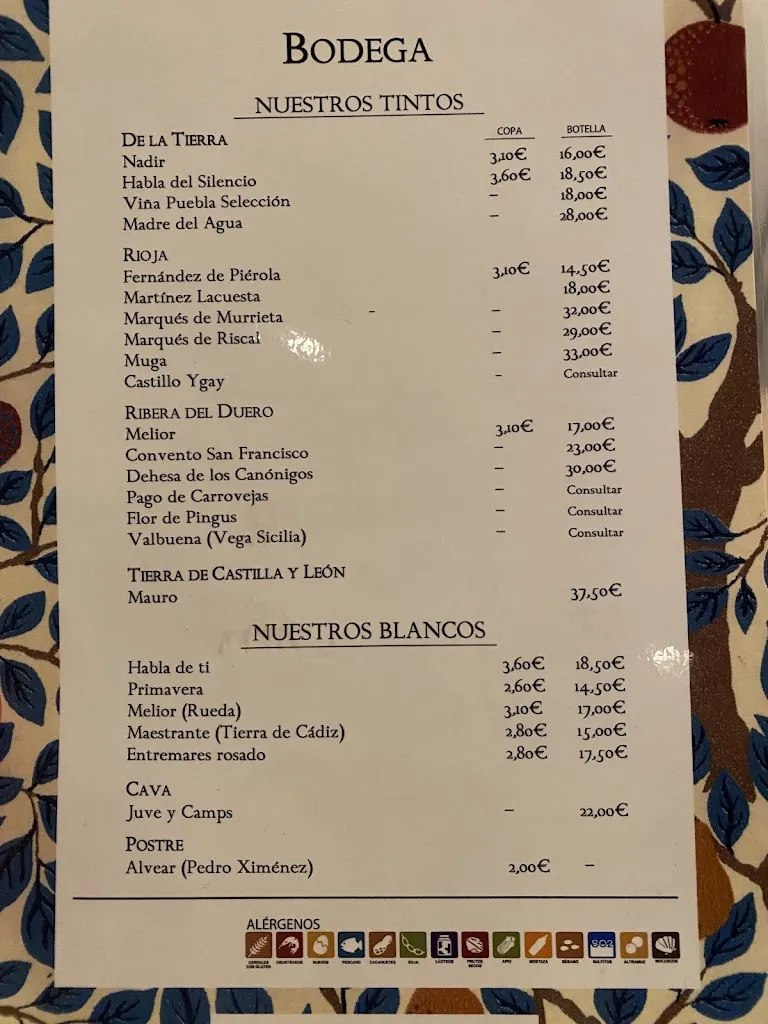 Menu_La Cacharrería_Cáceres_image_2