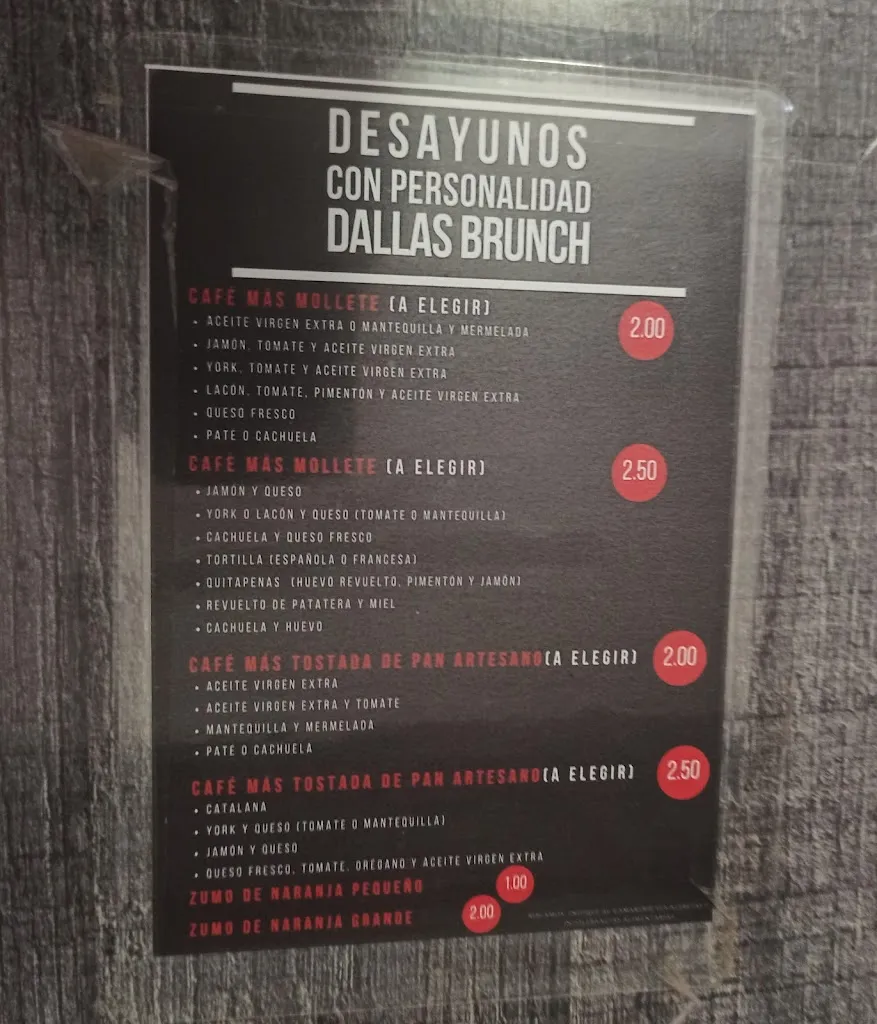 Menu_Dallas Brunch_Cáceres_image_3