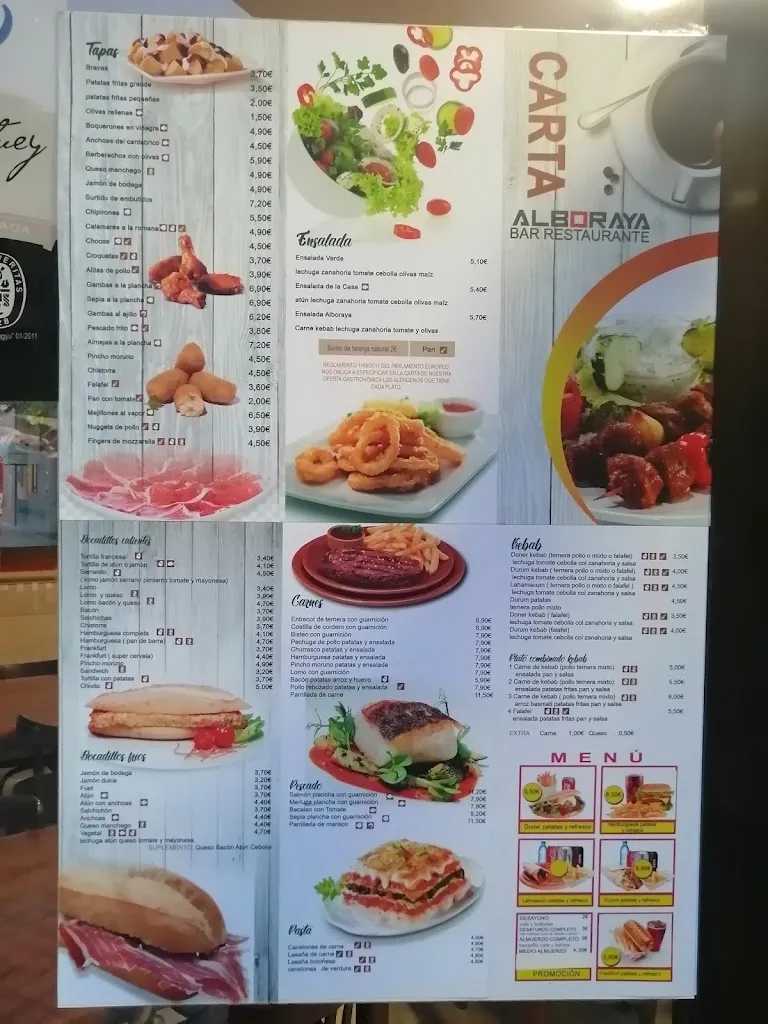 Menu_Bar Restaurante Alboraya_Alborea_image_4