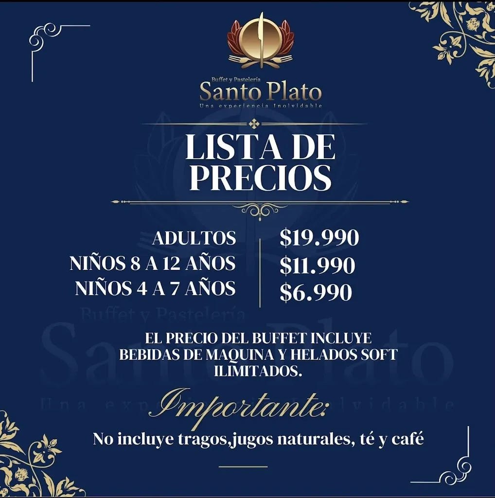 Menu_Santo Plato Buffet Tenedor Libre_Cabrero_image_1