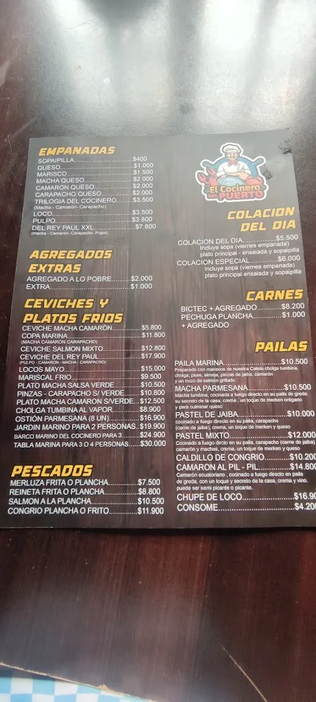 Menu_El cocinero del puerto_Cabrero_image_1