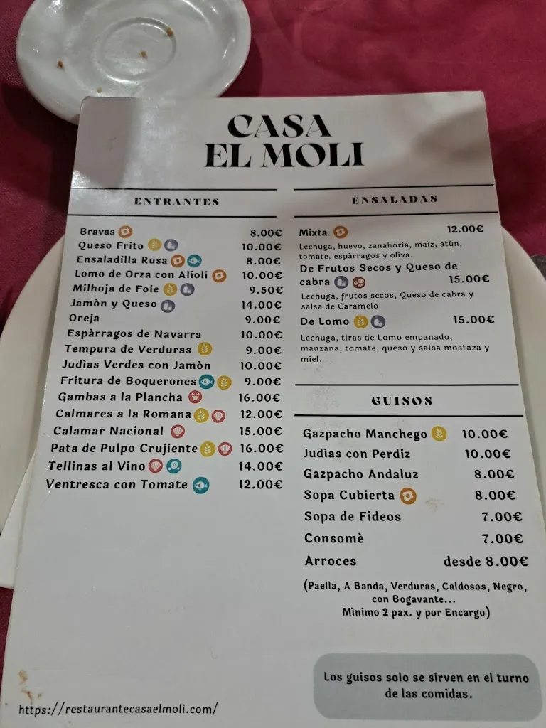Menu_Casa el Moli_Alcalá del Júcar_immagine_2