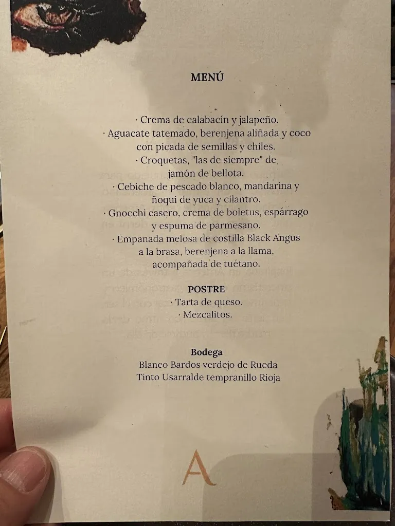 Menu_ABYA Restaurante Madrid_Ares_immagine_2