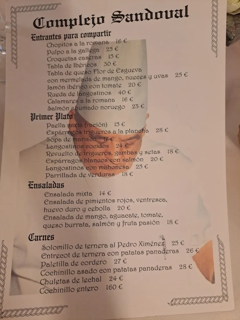 Menu_Sandoval Restaurante_Cedillo_immagine_2