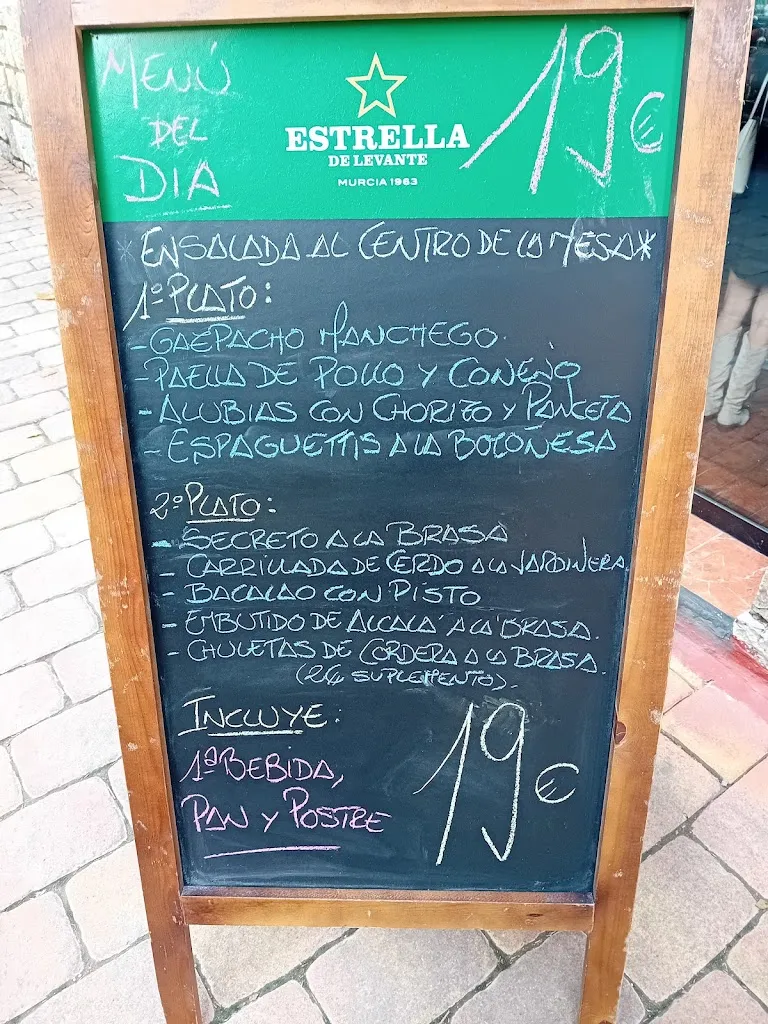 Menu_Restaurante Asador Vistas al rio_Alcalá del Júcar_immagine_2