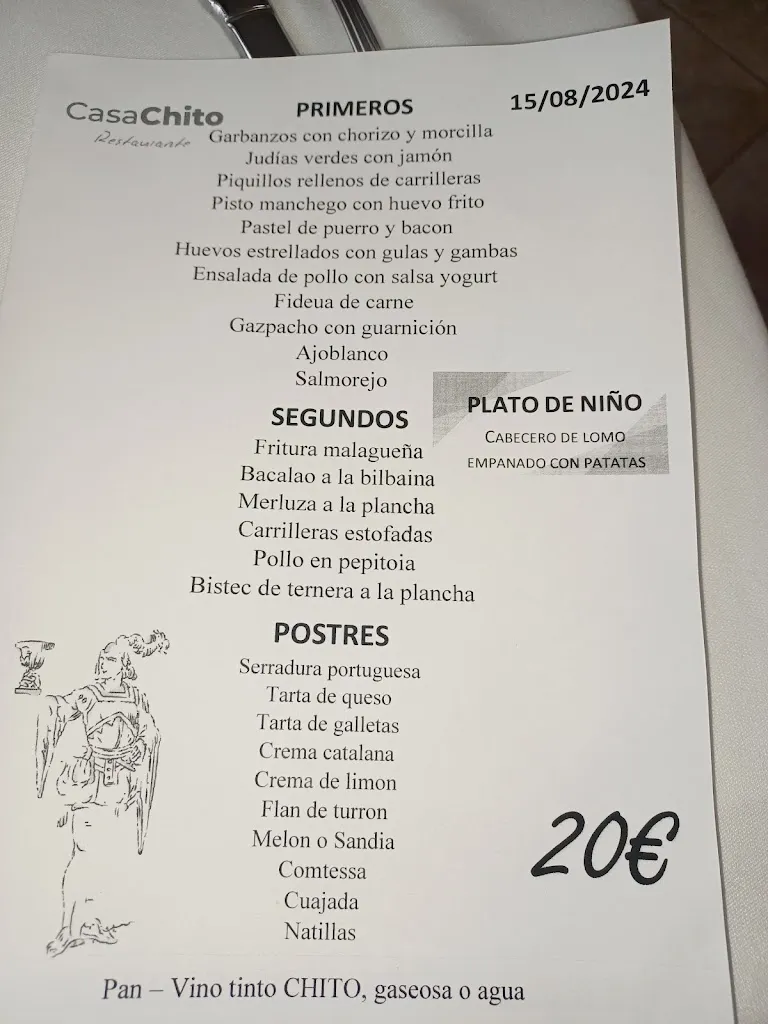 Menu_Casa Chito_Coria_immagine_1