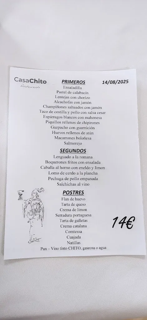 Menu_Casa Chito_Coria_immagine_3