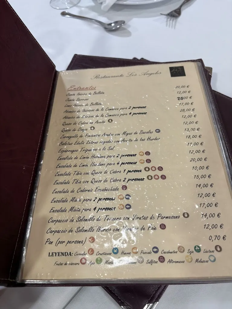 Menu_Restaurante Los Ángeles ️_Casillas de Coria_immagine_1