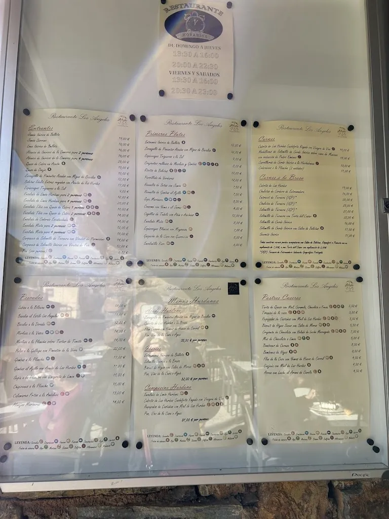 Menu_Restaurante Los Ángeles ️_Casillas de Coria_immagine_2