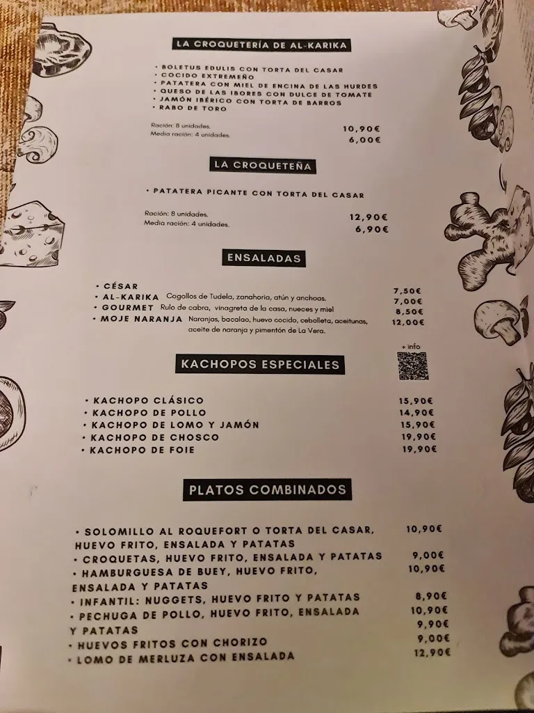 Menu_Restaurante Cafetería Al Karika_Casillas de Coria_image_4