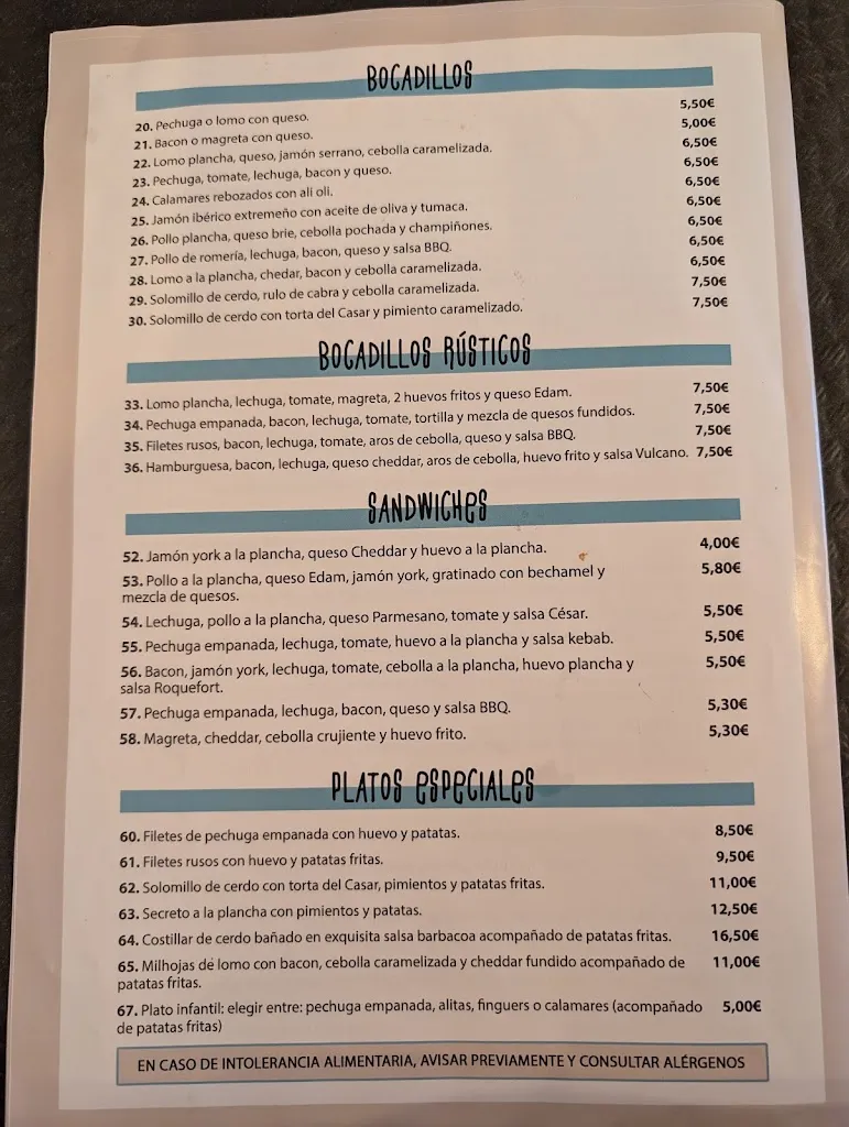 Menu_Casa Maxi_Casillas de Coria_immagine_2