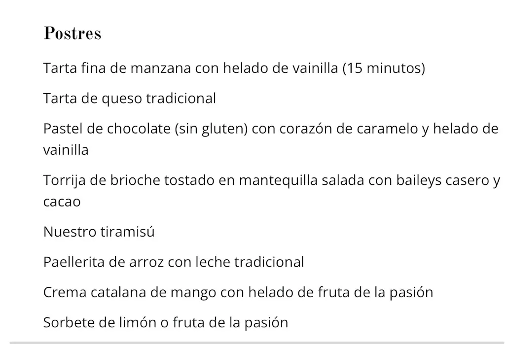 Menü_St.James l Paella Madrid_Eljas_Bild_1