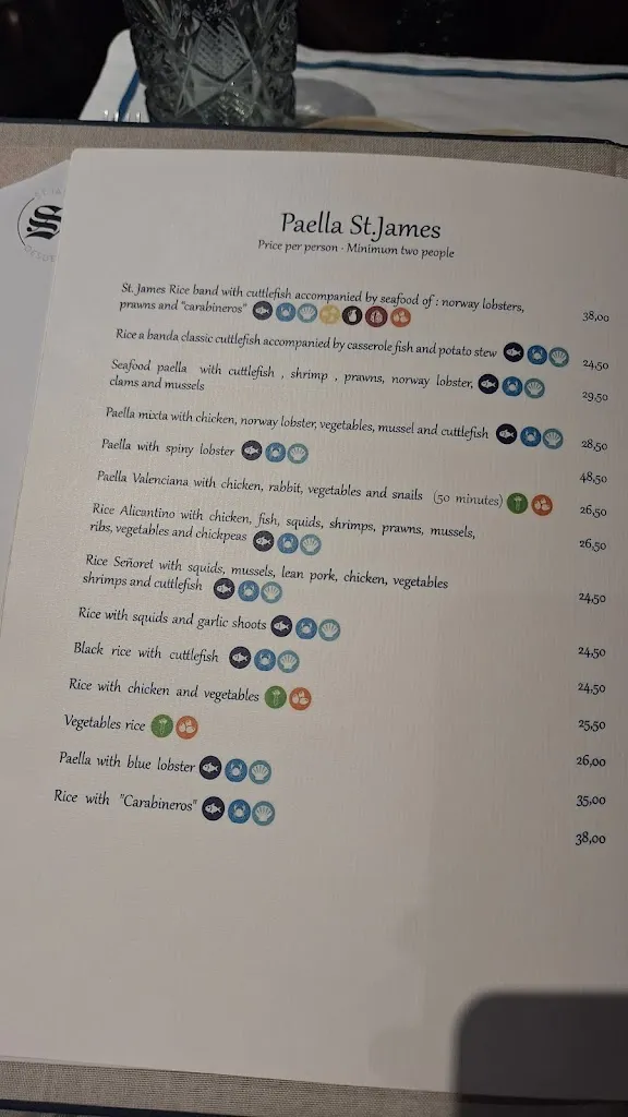Menü_St.James l Paella Madrid_Eljas_Bild_3