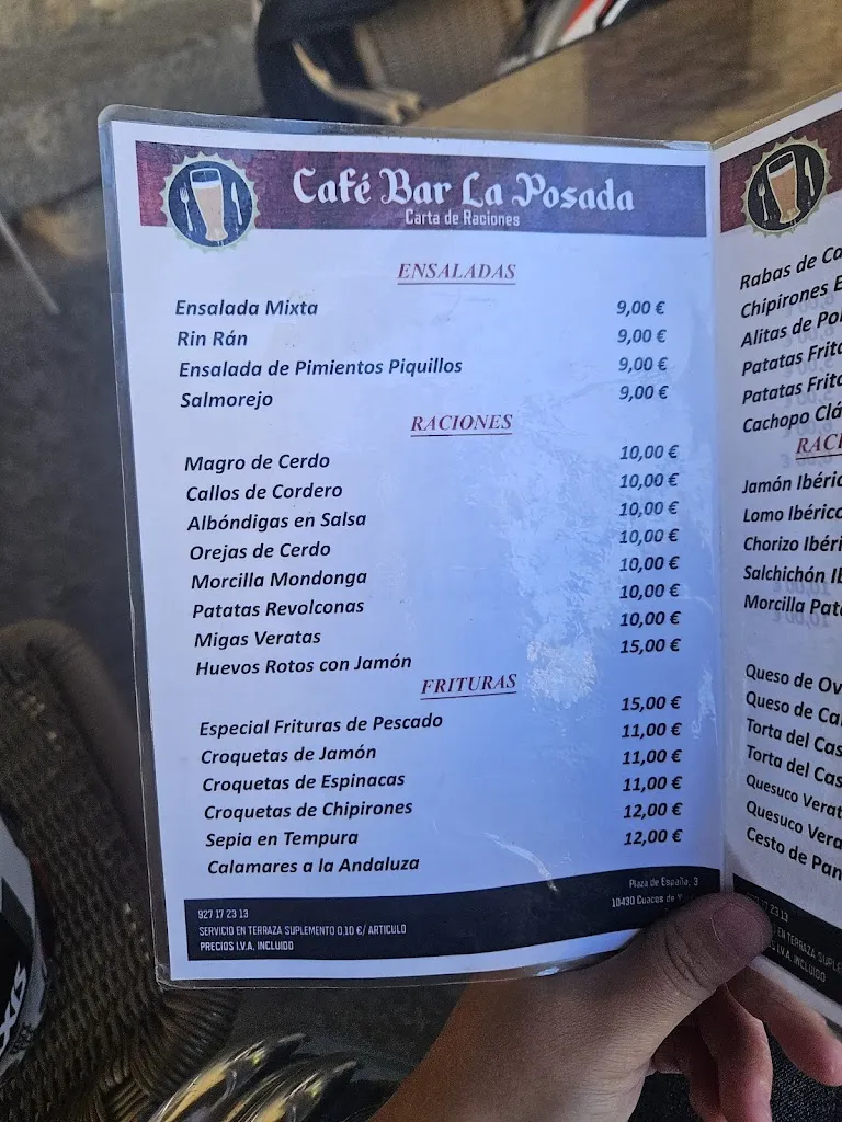 Menu_Café Bar la Posada_Cuacos de Yuste_image_4