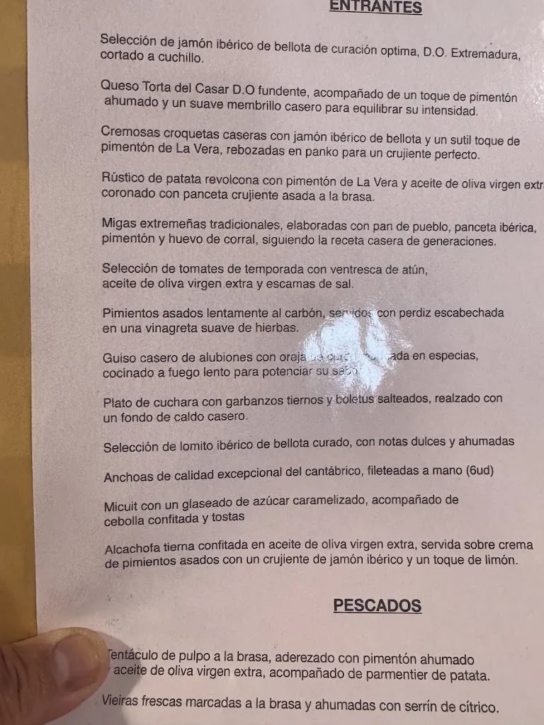 Menu_RESTAURANTE ABADIA DE RUBEN HORNERO_Cuacos de Yuste_image_1