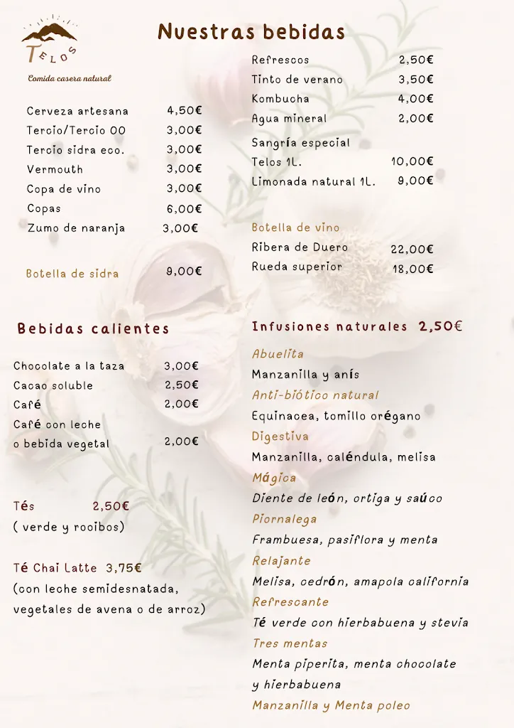 Menu_Telos. Comida casera natural vegetariana y vegana_Escurial_image_2