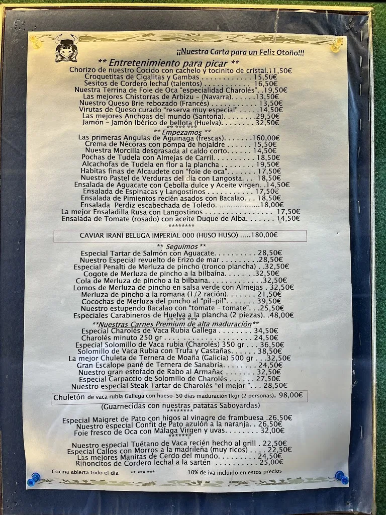 Menu_Charolés Restaurante_Escurial_image_2