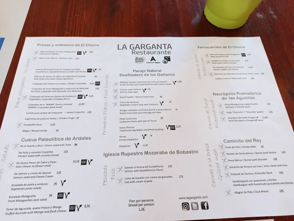 Menu_Restaurante La Garganta_Garganta La_image_2