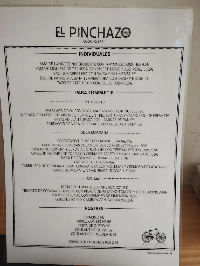 Menu_El Pinchazo Cooking Bar_Gargantilla_image_4