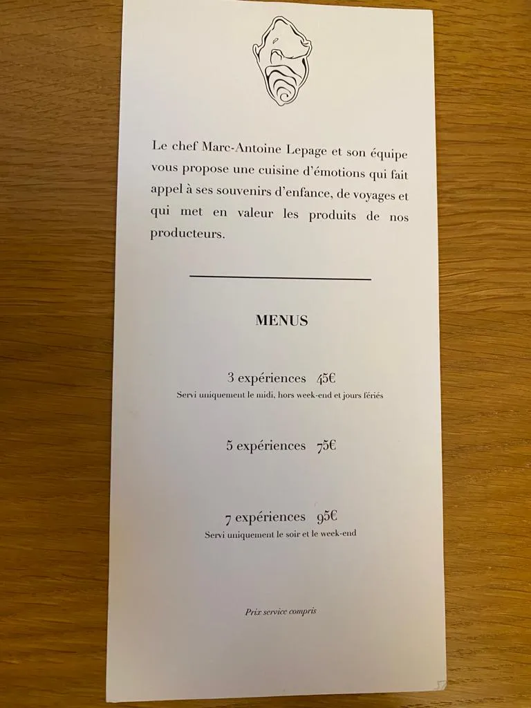 Menu_Maison Nacre - Restaurant gastronomique_Ares_image_2