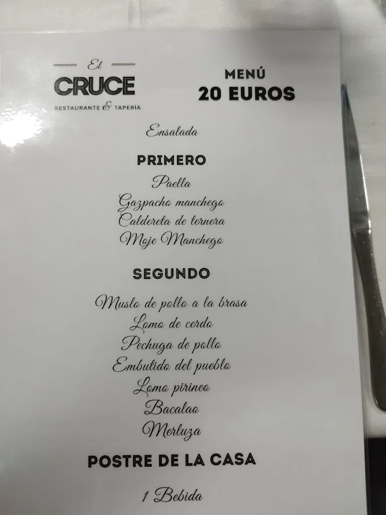 Menu_Tapería El Cruce_Alcalá del Júcar_image_4