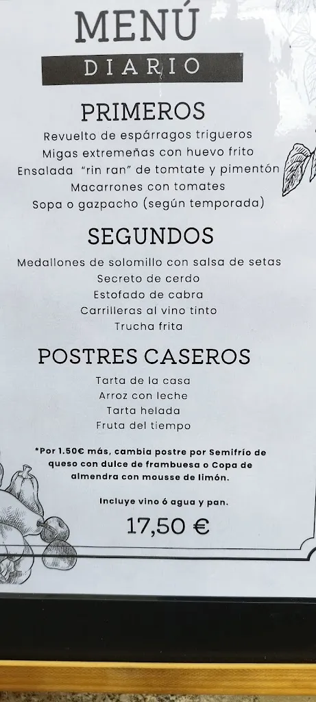 Menu_Restaurante la Fragua_Garganta la Olla_image_3