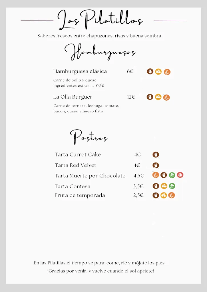 Menu_Chiringuito Las Pilatillas_Garganta la Olla_image_2