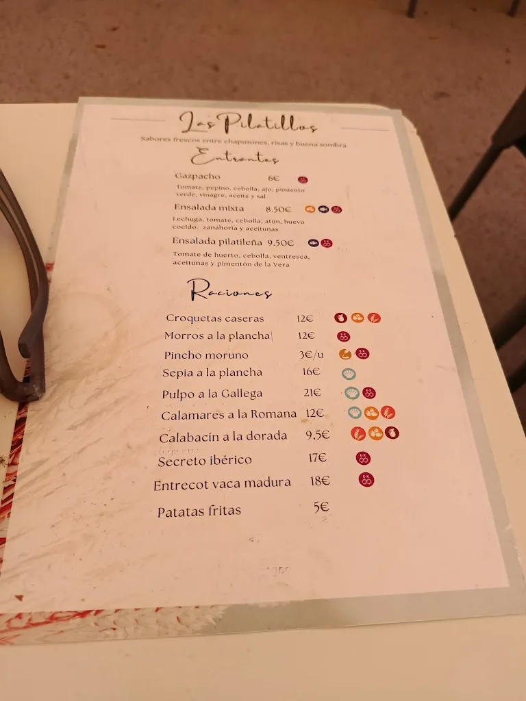 Menu_Chiringuito Las Pilatillas_Garganta la Olla_image_3