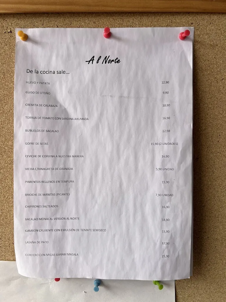 Menu_Restaurante Al Norte_Jarandilla de la Vera_image_2