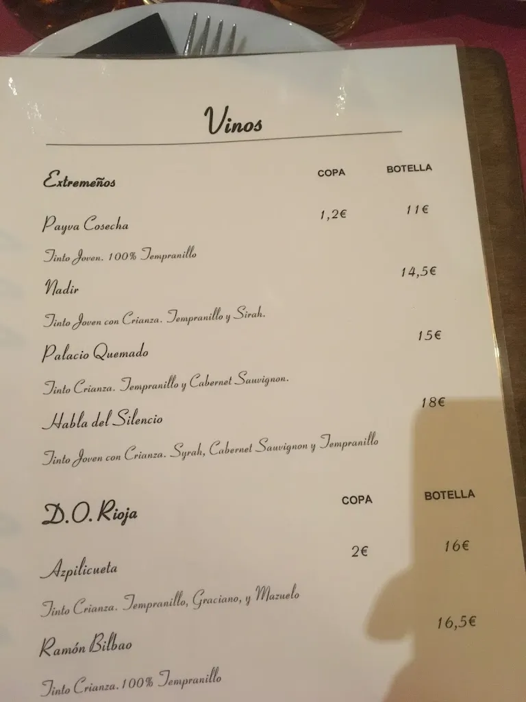 Menu_Restaurante La Cabaña_Jarandilla de la Vera_immagine_1