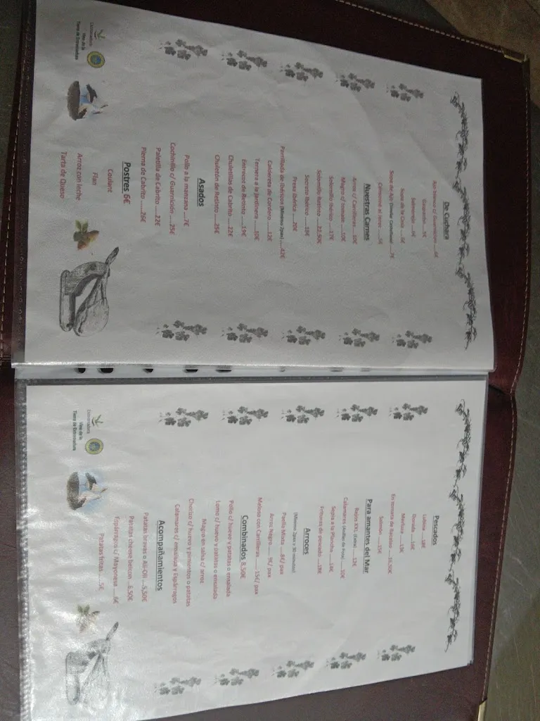 Menu_Restaurante El Cortijo del Jamón_Logrosán_image_4